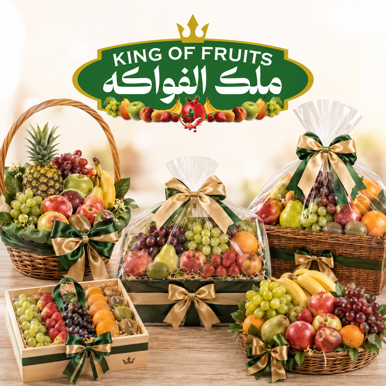 سلال وهدايا فواكه